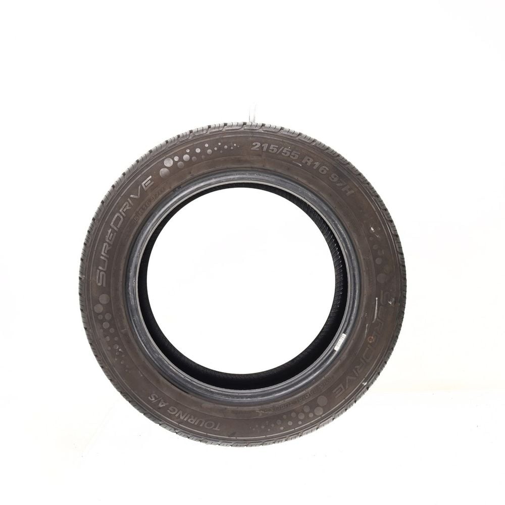 Set of (4) Used 215/55R16 SureDrive Touring A/S TA71 97H - 8.5-10/32 - Image 3