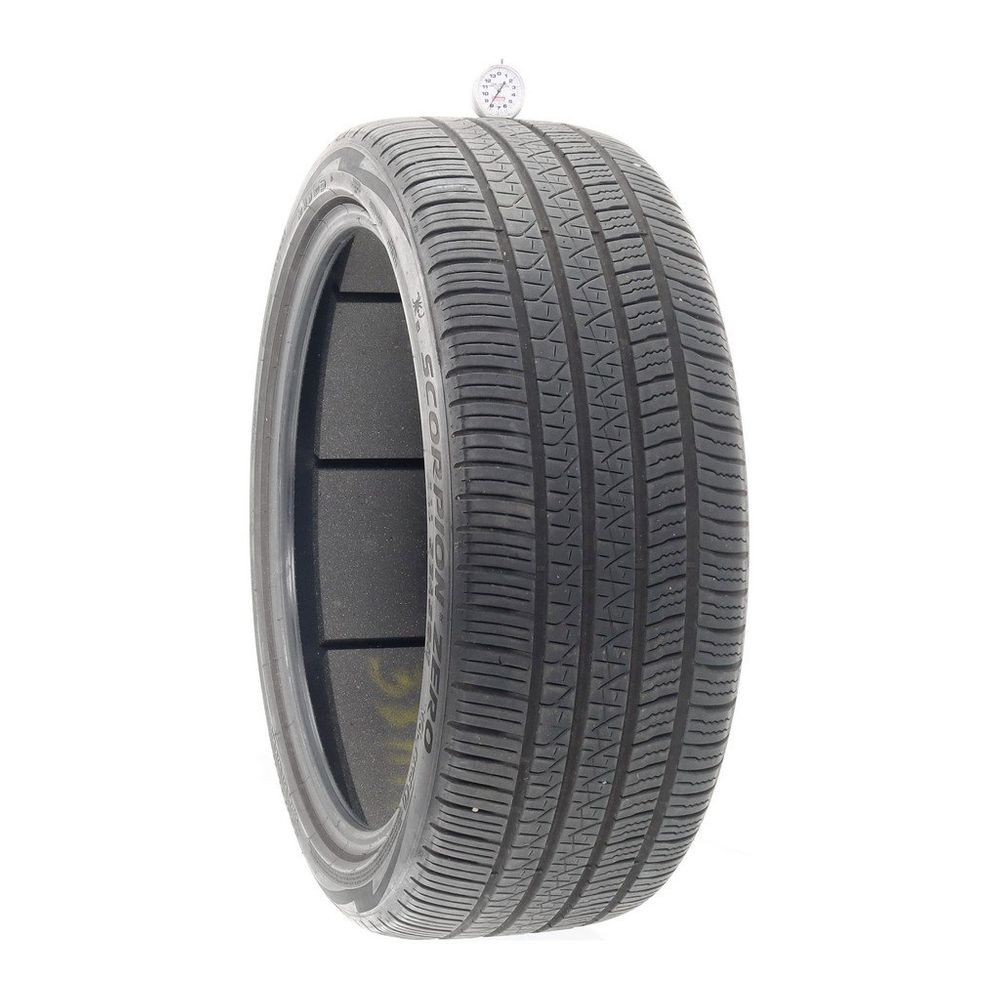 Set of (4) Used 255/40R21 Pirelli Scorpion Zero VOL PNCS 102V - 8-9.5/32 - Image 1