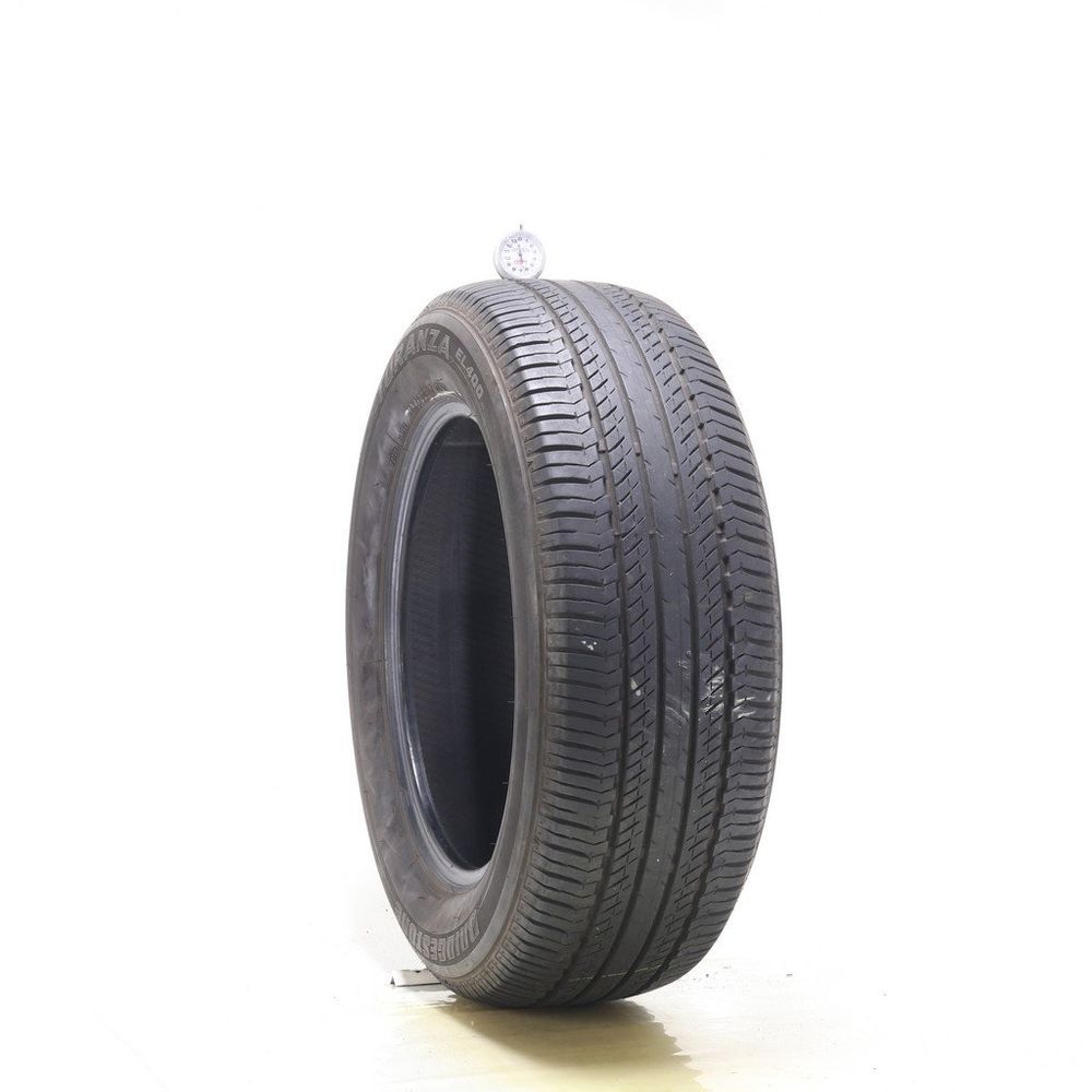 Set of (2) Used 235/60R17 Bridgestone Turanza EL400-02 102T - 6.5-7.5/32 - Image 1