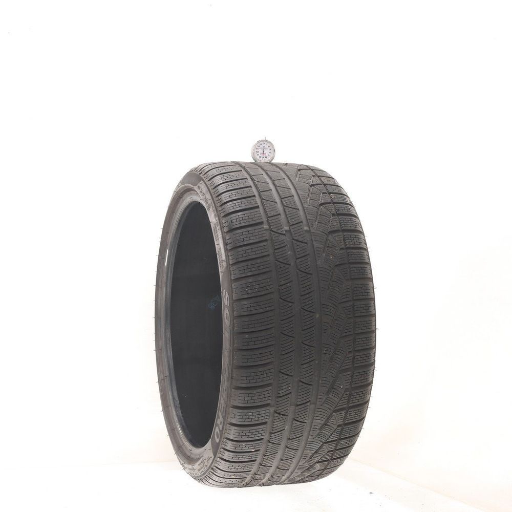 Set of (2) Used 285/30R20 Pirelli Winter 270 Sottozero Serie II ALP 99W - 7-8/32 - Image 1