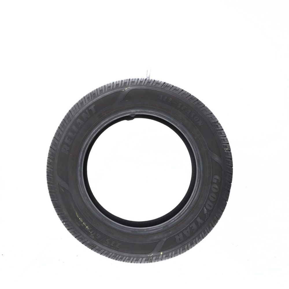 Set of (2) Used 215/60R16 Goodyear Reliant All-season 95V - 8-9.5/32 - Image 6