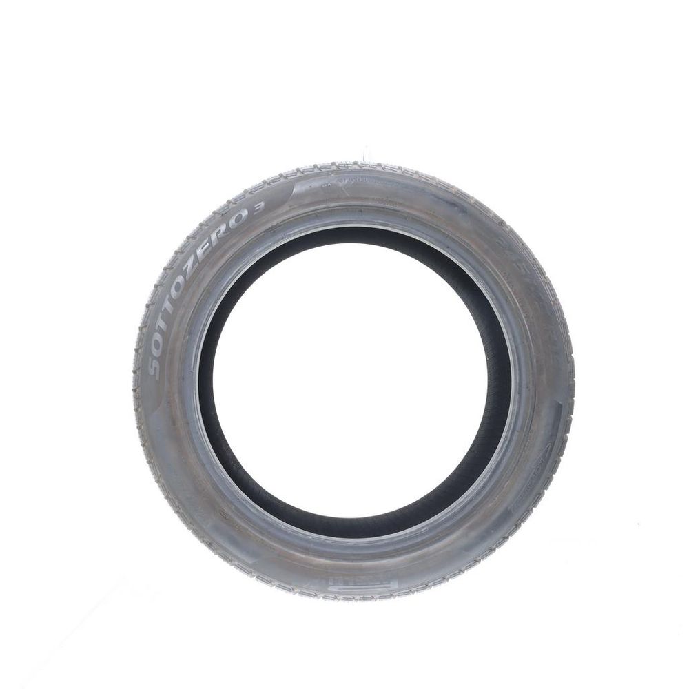Used 245/45R19 Pirelli Winter Sottozero 3 MO 102V - 8.5/32 - Image 3