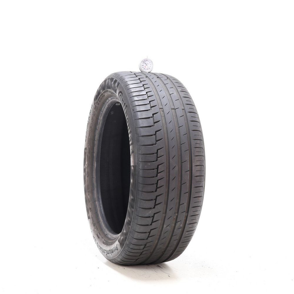 Set of (2) Used 225/50R18 Continental PremiumContact 6 SSR 95W - 5-5.5/32 - Image 1