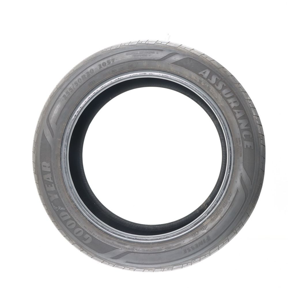 Set of (2) Used 255/50R20 Goodyear Assurance Finesse 105T - 6.5-7/32 - Image 3