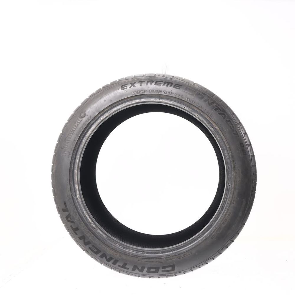 Used 265/40ZR18 Continental ExtremeContact DW Tuned 101Y - 8.5/32 - Image 3