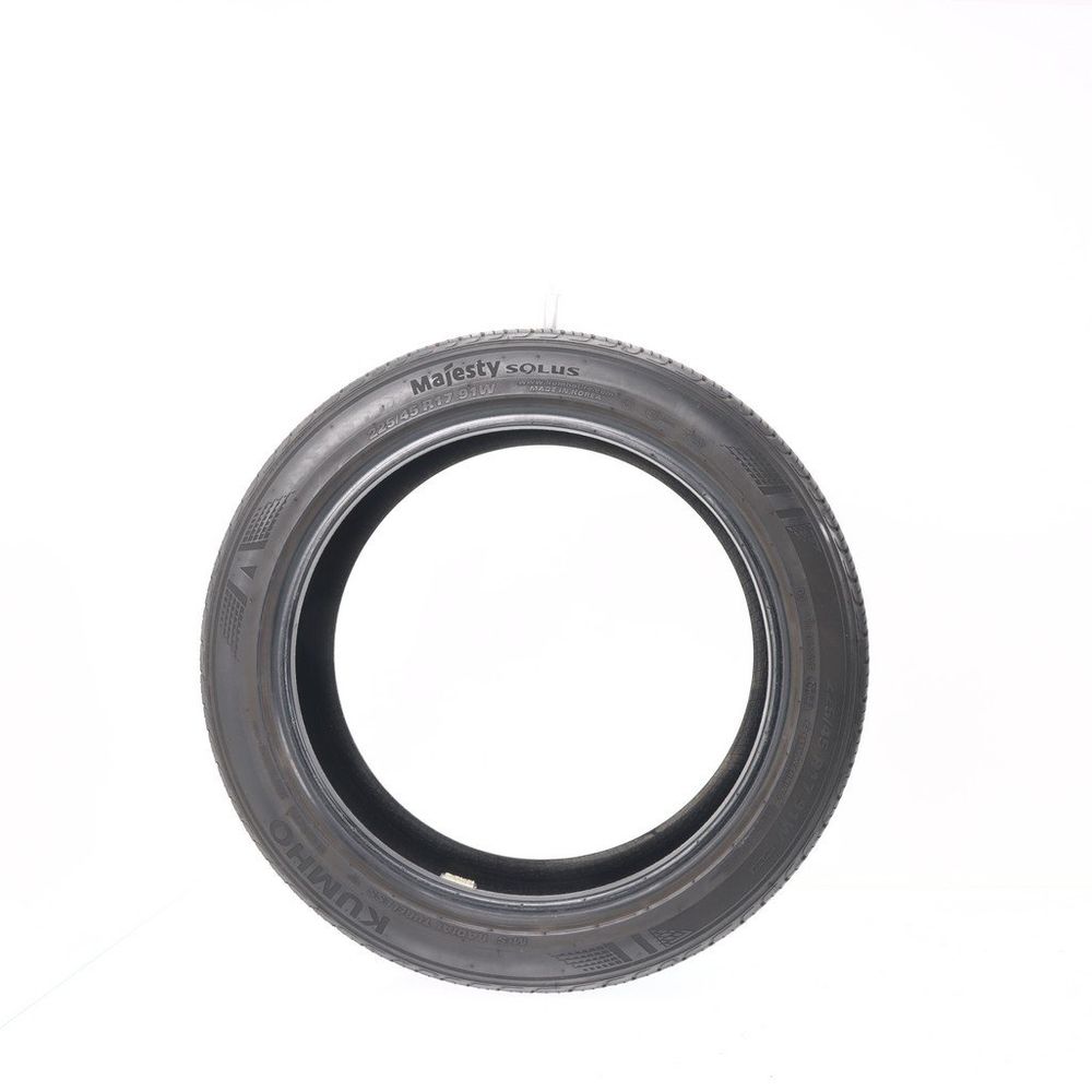 Set of (2) Used 225/45R17 Kumho Majesty Solus KU50 91W - 4-5/32 - Image 6