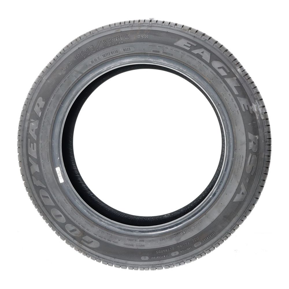 Set of (2) Used 205/55R16 Goodyear Eagle RS-A 89H - 8-9/32 - Image 6