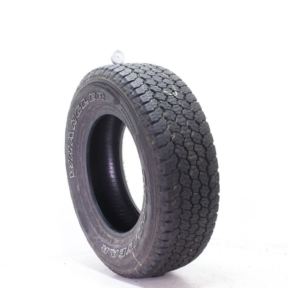 Set of (2) Used 255/70R17 Goodyear Wrangler All-Terrain Adventure Kevlar 112T - 9.5-11/32 - Image 4
