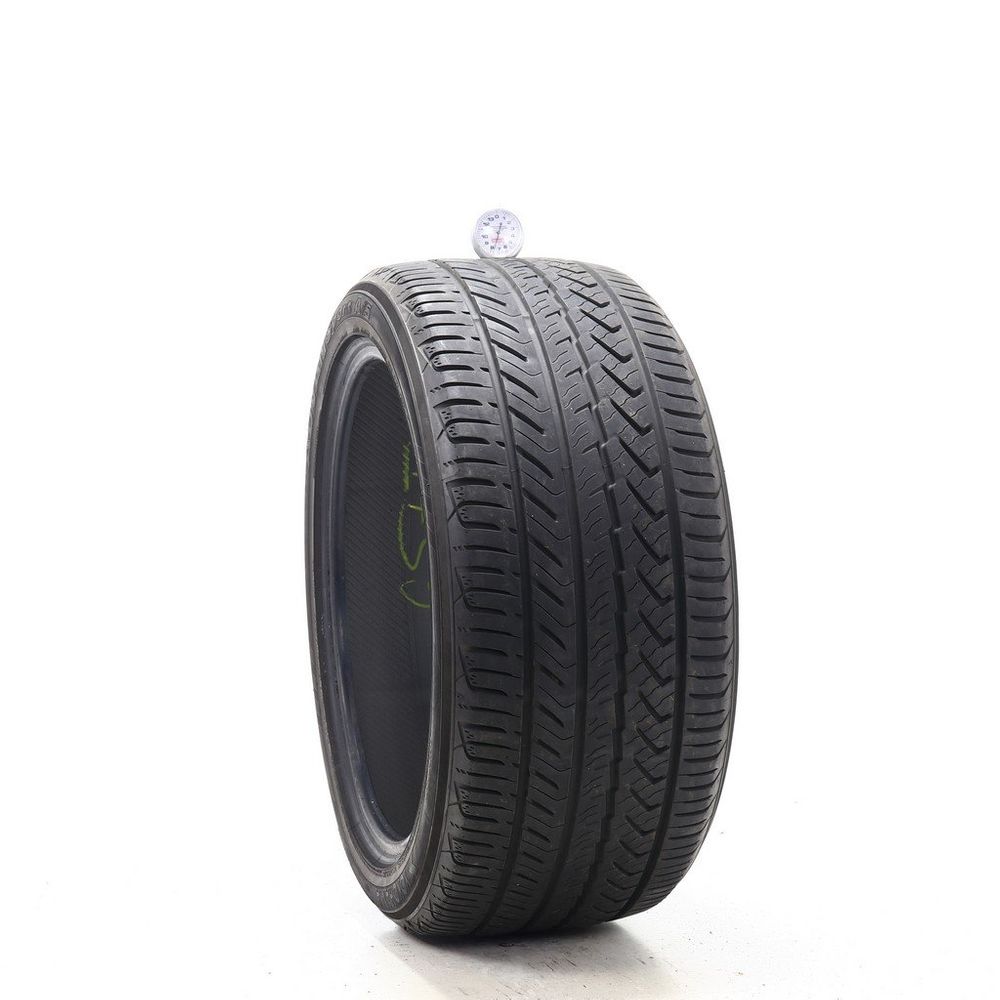 Set of (2) Used 255/40R18 Yokohama Advan Sport A/S 99Y - 7.5/32 - Image 1