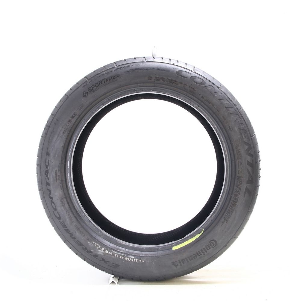 Set of (2) Used 235/50ZR18 Continental ExtremeContact DWS06 97W - 7.5-8/32 - Image 3