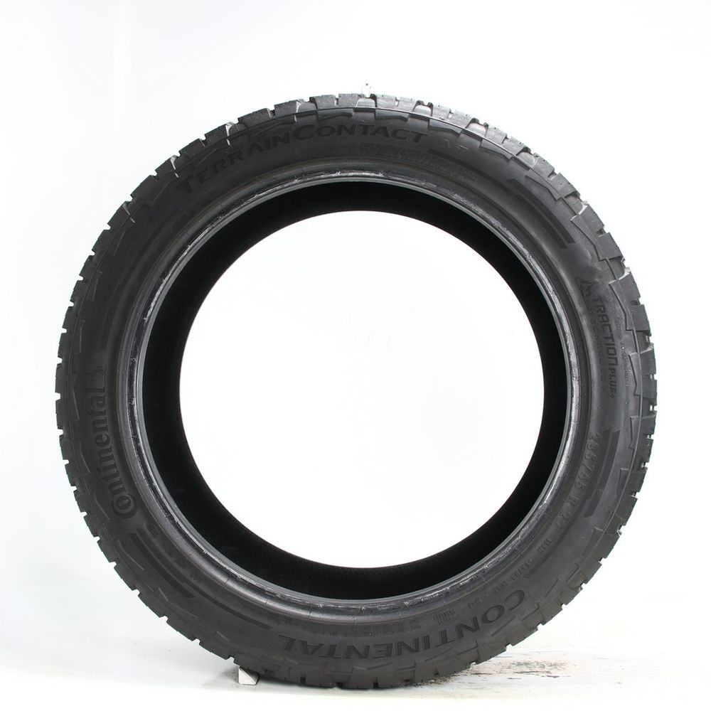 Set of (2) Used 285/45R22 Continental TerrainContact AT 114H - 7/32 - Image 3