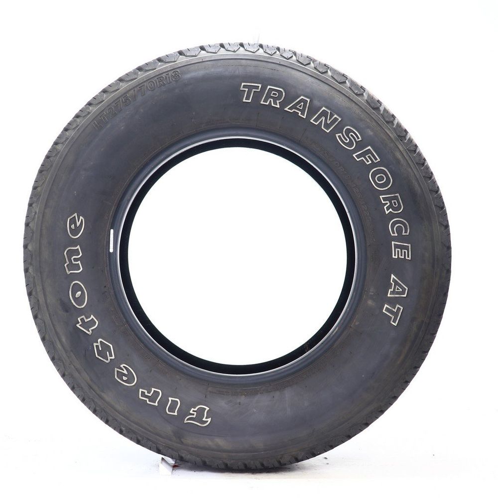 Set of (2) Used LT 275/70R18 Firestone Transforce AT 125/122S E - 11.5-12/32 - Image 3