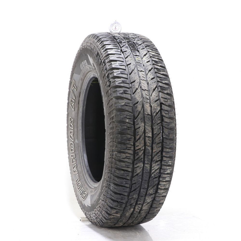 Set of (2) Used 265/70R17 Yokohama Geolandar A/T G015 113T - 7-7.5/32 - Image 1