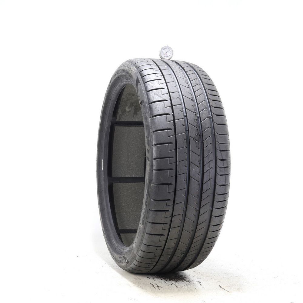Set of (2) Used 285/35ZR23 Pirelli P Zero PZ4 ALP PNCS 107Y - 8.5/32 - Image 1