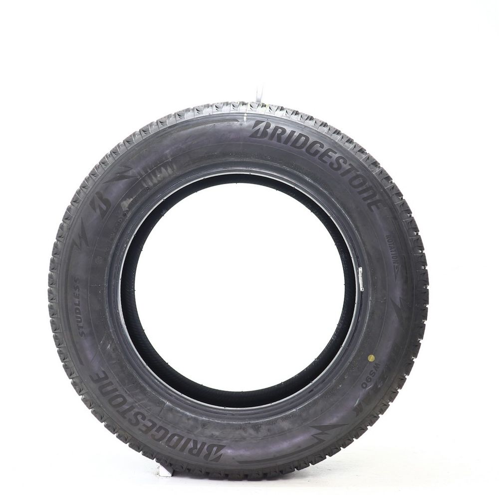 Set of (2) Used 235/60R17 Bridgestone Blizzak WS90 Studless 102T - 8.5-9/32 - Image 3
