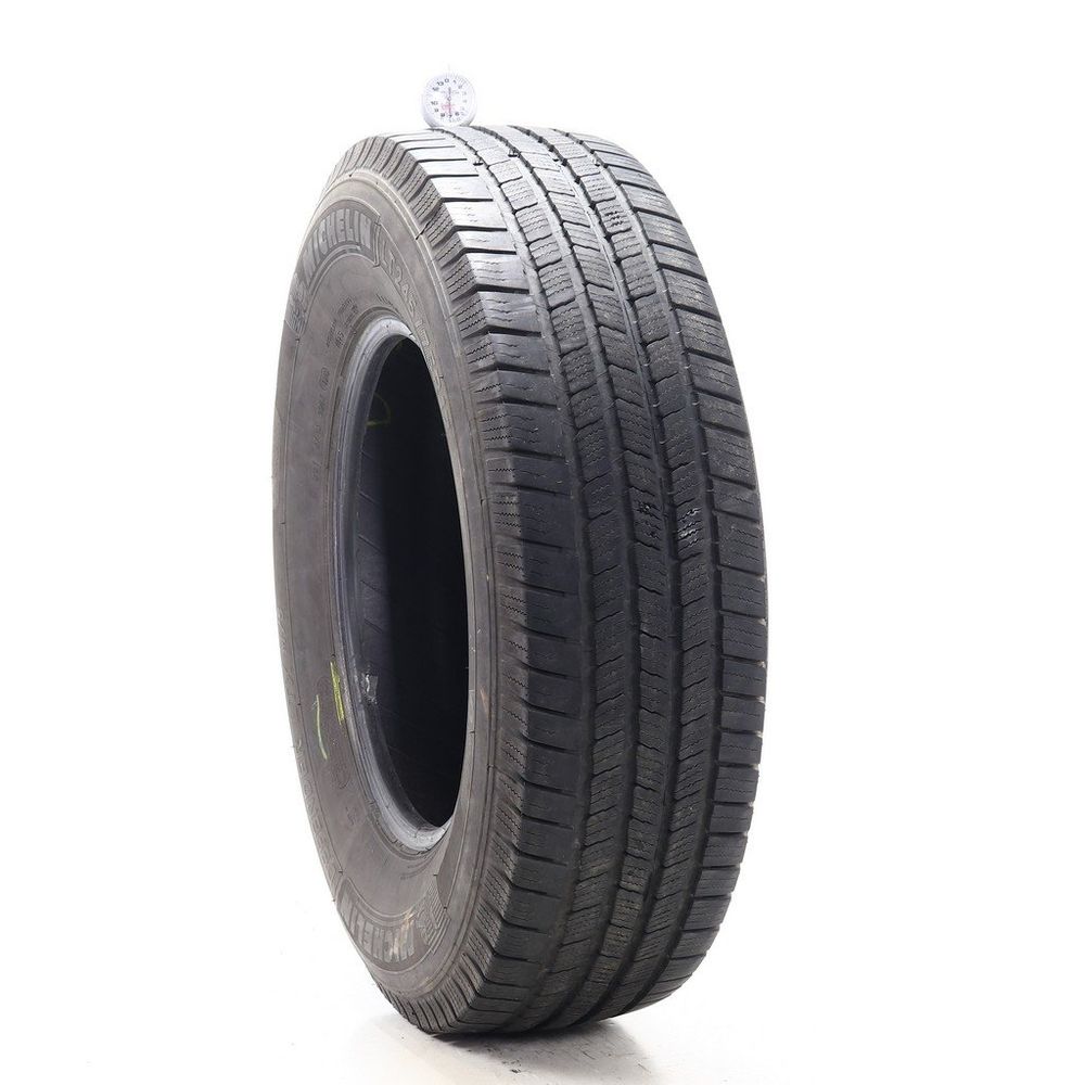 Set of (2) Used LT 245/75R17 Michelin Defender LTX M/S 121/118R E - 7-8.5/32 - Image 1