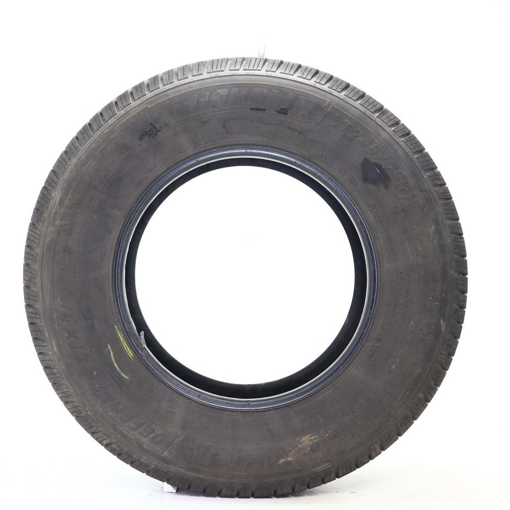 Set of (2) Used LT 245/75R17 Michelin Defender LTX M/S 121/118R E - 7-8.5/32 - Image 3