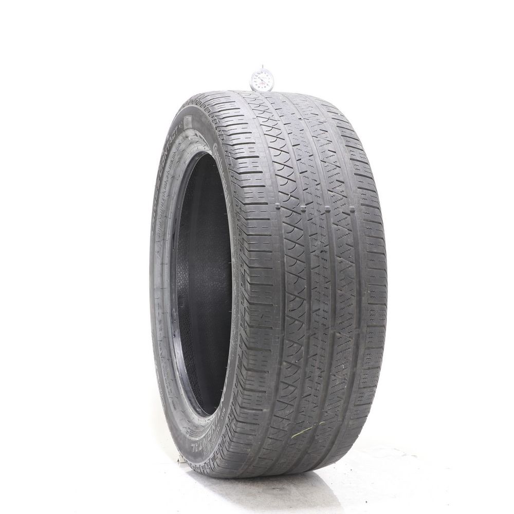 Set of (4) Used 285/45R21 Continental CrossContact LX Sport SSR 113H - 5/32 - Image 1