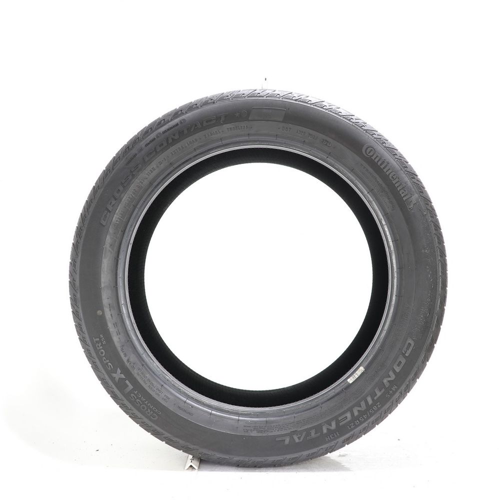 Set of (4) Used 285/45R21 Continental CrossContact LX Sport SSR 113H - 5/32 - Image 3