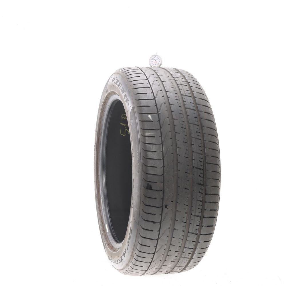 Used 285/45ZR21 Pirelli P Zero B1 113Y - 5/32 - Image 1