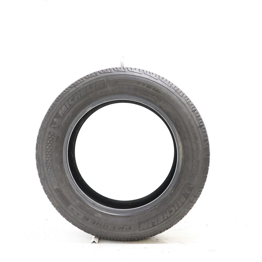 Set of (2) Used 225/55R16 Michelin Premier A/S 95H - 6.5-7/32 - Image 3