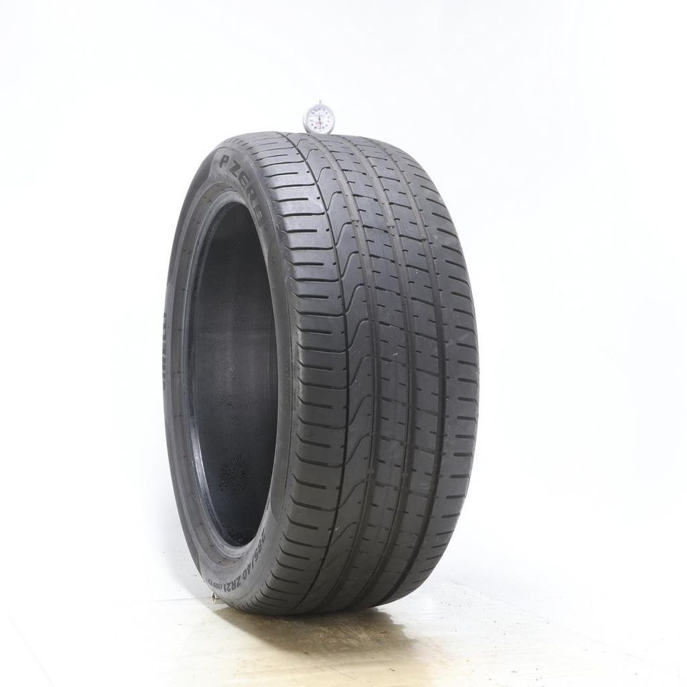 Set of (2) Used 285/40ZR21 Pirelli P Zero NO 109Y - 5-6.5/32 - Image 4