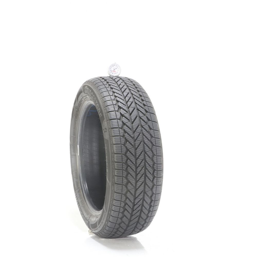 Set of (2) Used 195/55R16 Bridgestone WeatherPeak 87V - 8.5-9/32 - Image 4