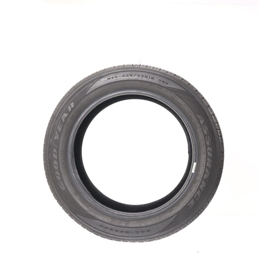Set of (4) Used 225/55R18 Goodyear Assurance All-Season 98H - 6.5/32 - Image 3