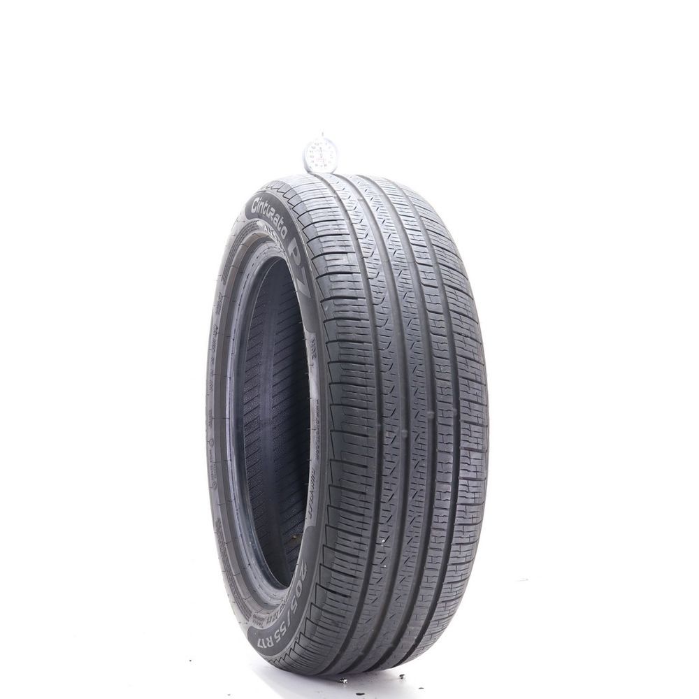Set of (4) Used 205/55R17 Pirelli Cinturato P7 MOE Run Flat 91H - 6-6.5/32 - Image 4