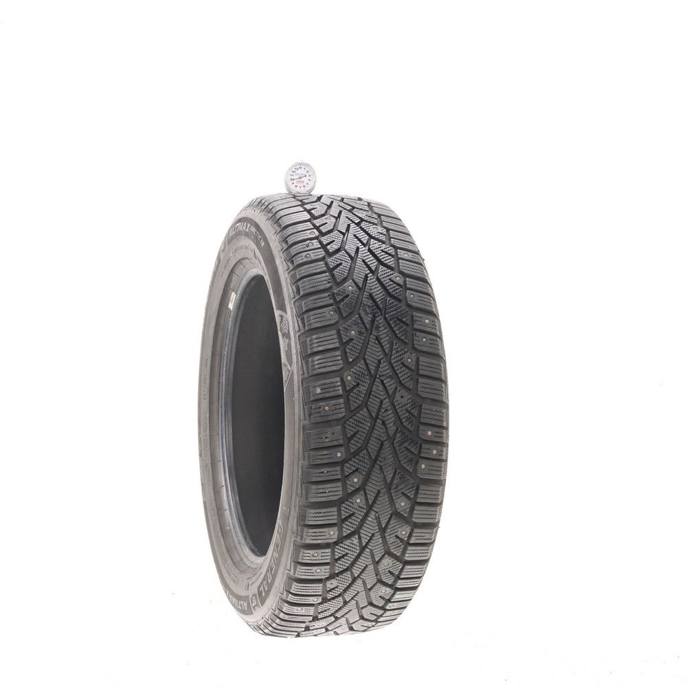 Used 215/60R17 General Altimax Arctic 12 Studded 100T - 9.5/32 - Image 1