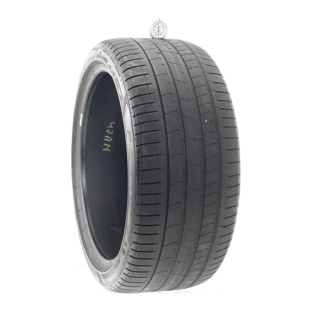 Set of (2) Used 275/35R20 Pirelli P Zero PZ4 Run Flat 102Y - 7-7.5/32 - Image 1