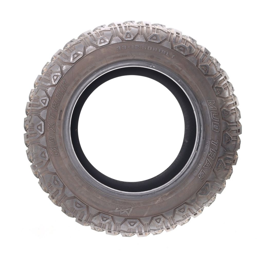 Used LT 33X12.5R18 Maxtrek Mud Trac 118Q E - 16/32 - Image 3