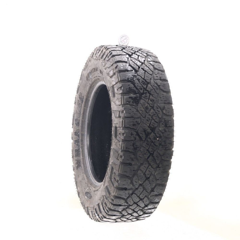 Used LT 245/75R17 Goodyear Wrangler Duratrac RT Kevlar 121/118S E - 9/32 - Image 1