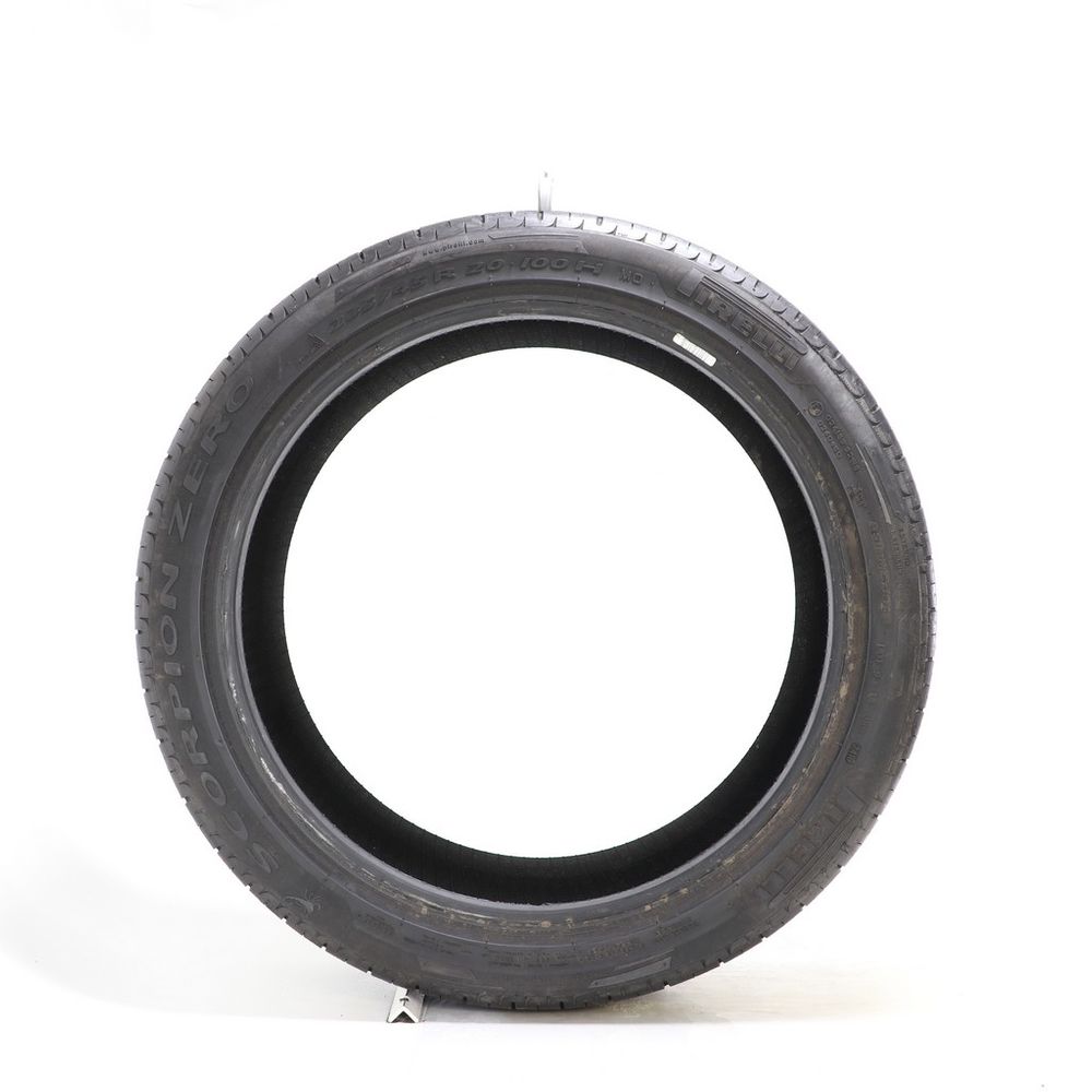 Set of (2) Used 235/45R20 Pirelli Scorpion Zero Asimmetrico MO 100H - 7.5-8/32 - Image 3