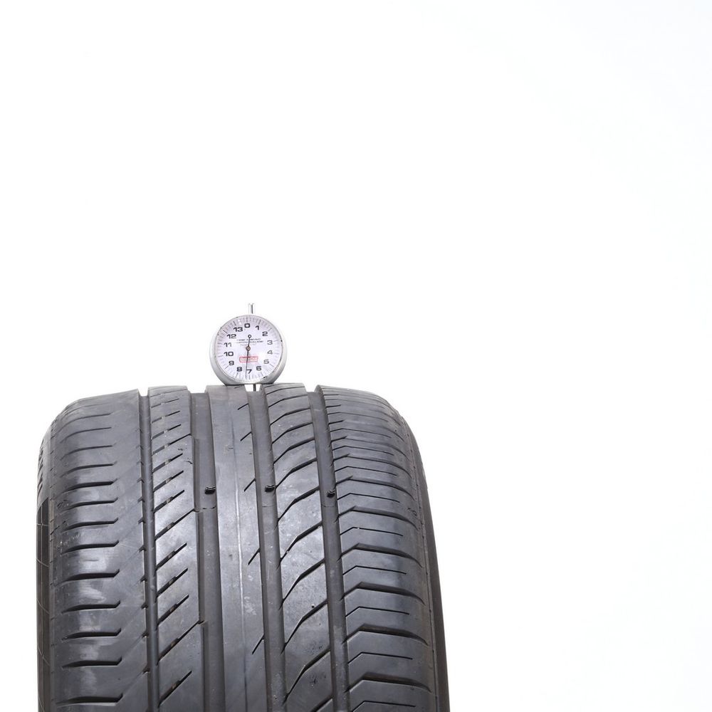 Set of (2) Used 245/40R18 Continental ContiSportContact 5 AO 97Y - 7/32 - Image 2
