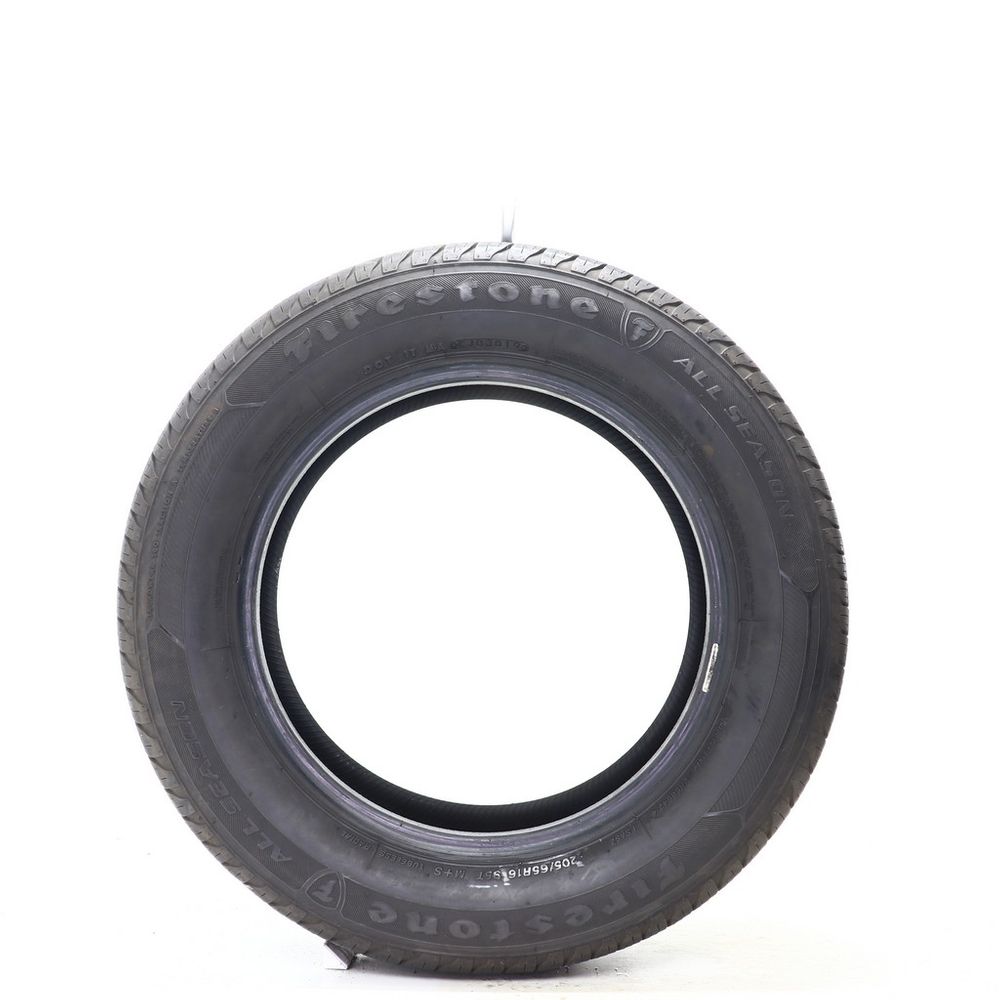 Set of (2) Used 205/65R16 Firestone All Season 95T - 7-8/32 - Image 3