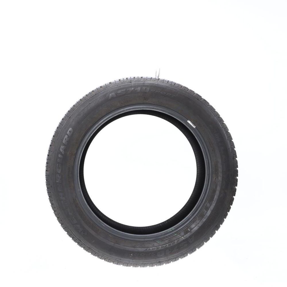 Set of (2) Used 225/55R17 Milestar Weatherguard AS 710 Sport 101V - 8.5-9/32 - Image 3