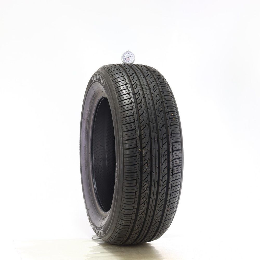 Set of (2) Used 235/55R17 Kumho Solus KH25 98V - 9.5/32 - Image 1