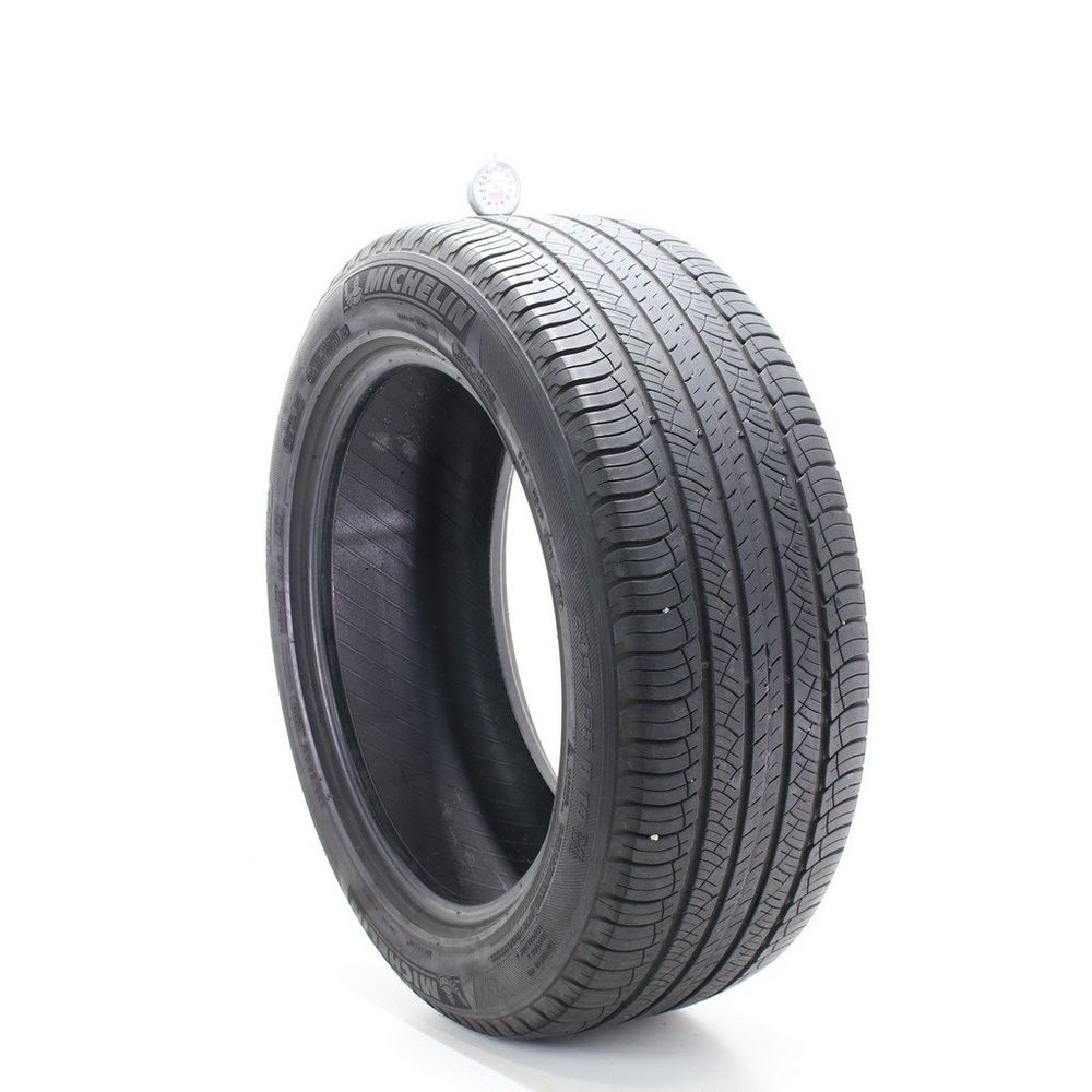 Set of (2) Used 235/55R19 Michelin Latitude Tour HP 101H - 5-6/32 - Image 1