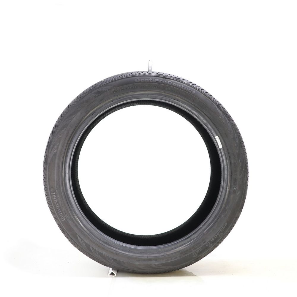 Set of (2) Used 235/40R19 Continental ContiProContact 96V - 8.5-9.5/32 - Image 6