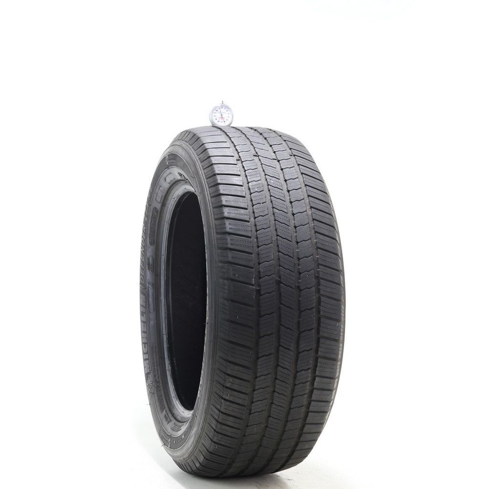 Set of (2) Used 255/55R18 Michelin Defender LTX M/S 109H - 6-7/32 - Image 1