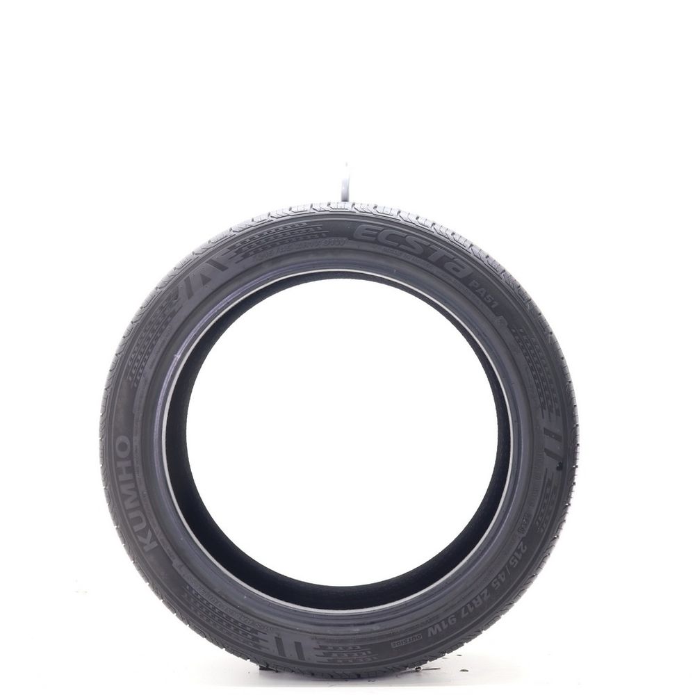 Used 215/45ZR17 Kumho Ecsta PA51 91W - 7.5/32 - Image 3