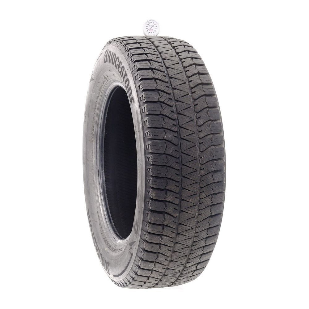 Set of (2) Used 225/65R17 Bridgestone Blizzak WS90 Studless 102H - 9/32 - Image 1
