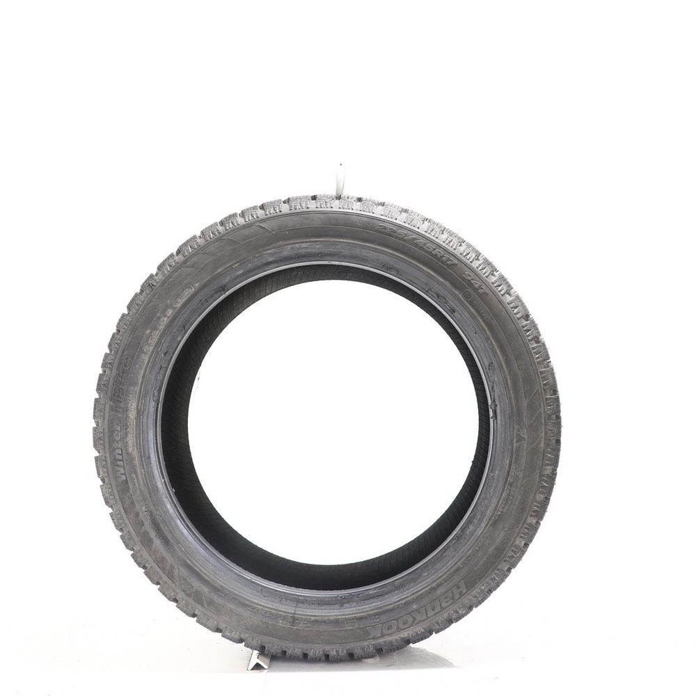 Set of (2) Used 225/45R17 Hankook Winter i*Pike (W409) Studded 94T - 8.5-9/32 - Image 6