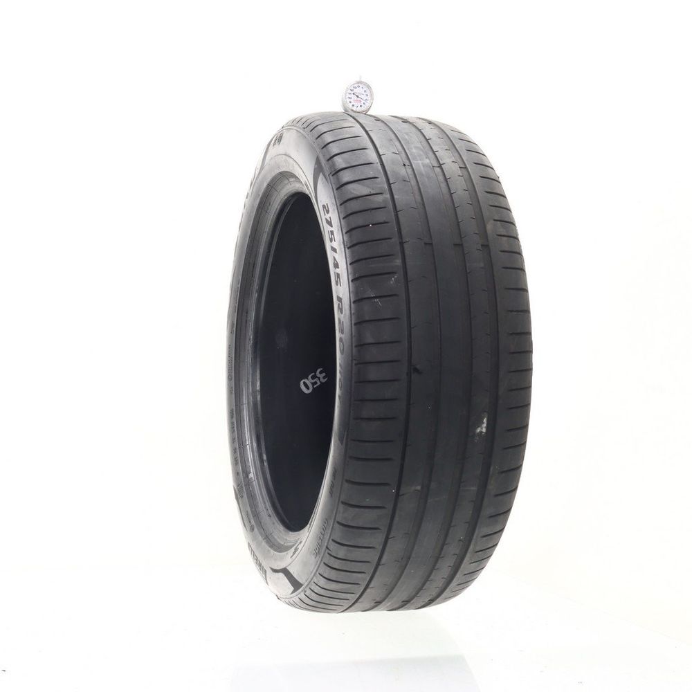 Used 275/45R20 Pirelli P Zero PZ4 Run Flat 110Y - 4/32 - Image 1