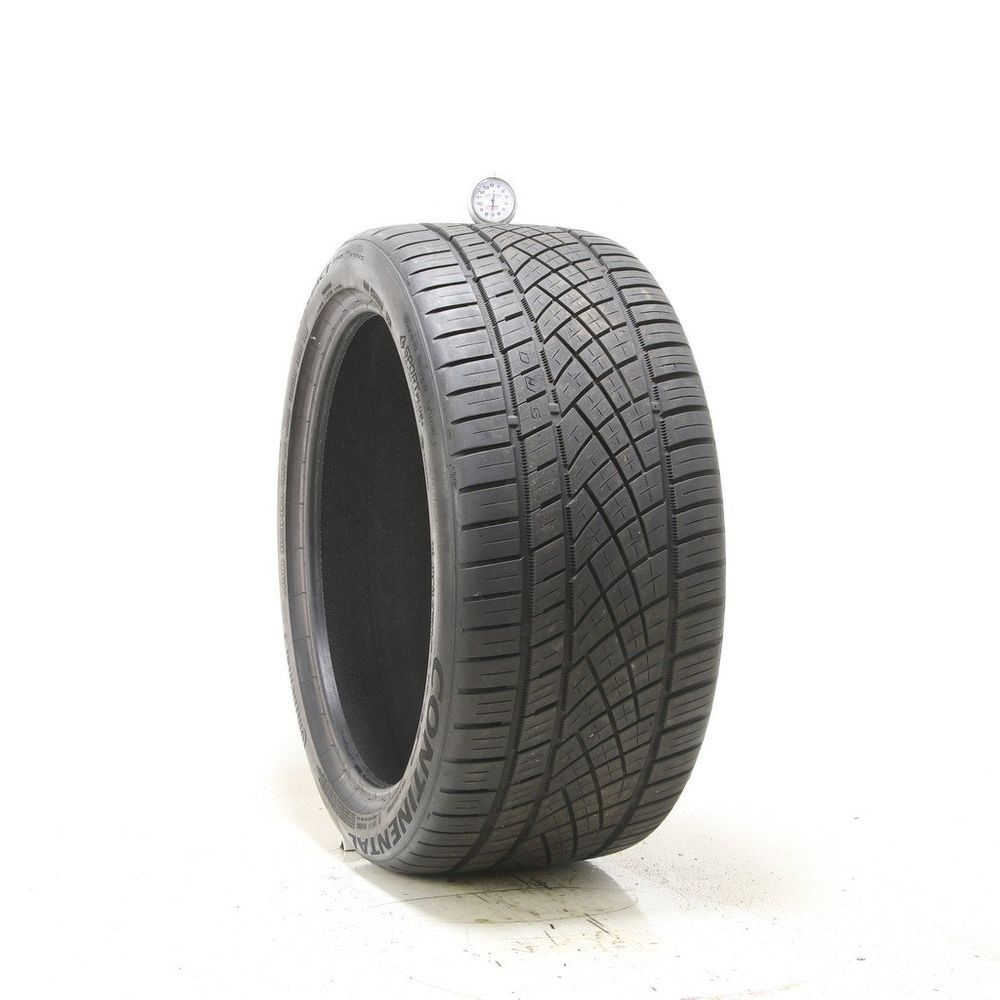 Set of (2) Used 275/35ZR19 Continental ExtremeContact DWS06 Plus 100Y - 7-8/32 - Image 1