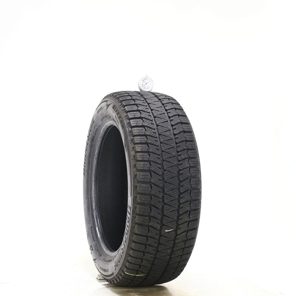 Set of (2) Used 205/55R16 Bridgestone Blizzak WS90 Studless 91H - 7.5-9/32 - Image 4