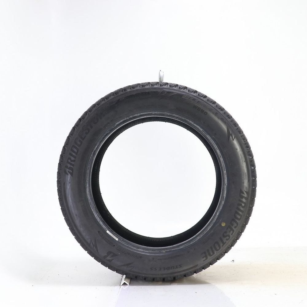 Set of (2) Used 205/55R16 Bridgestone Blizzak WS90 Studless 91H - 7.5-9/32 - Image 6