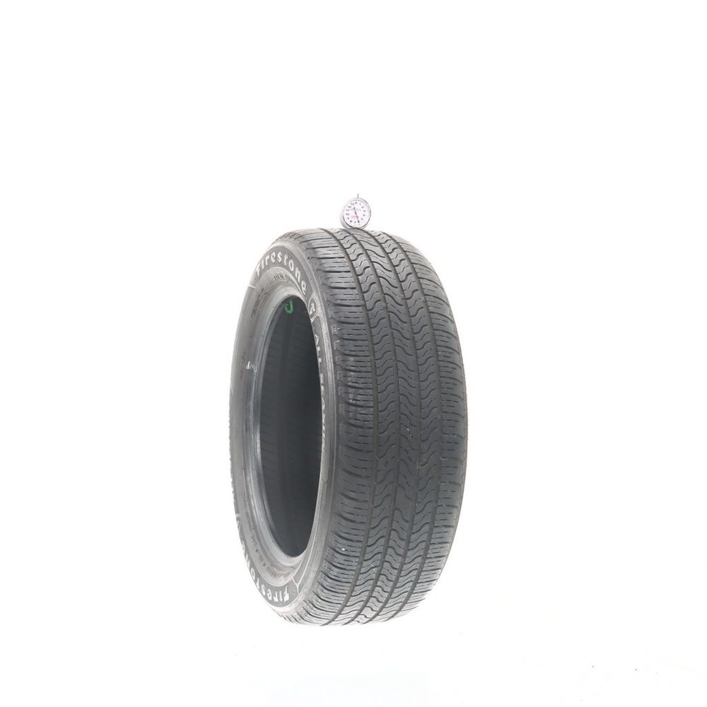 Set of (4) Used 205/55R16 Firestone All Season (Firestone) 91H - 6-7.5/32 - Image 1
