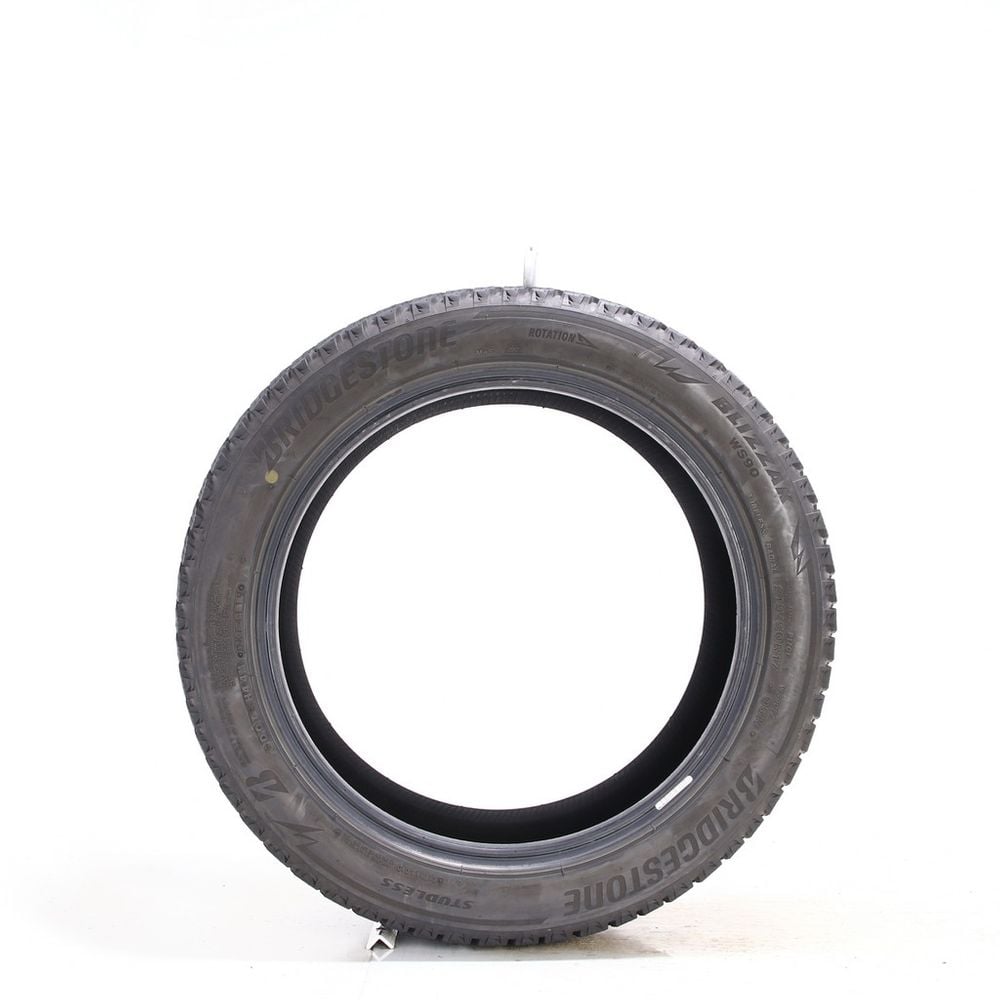 Set of (2) Used 215/50R17 Bridgestone Blizzak WS90 Studless 95H - 8.5-10/32 - Image 3